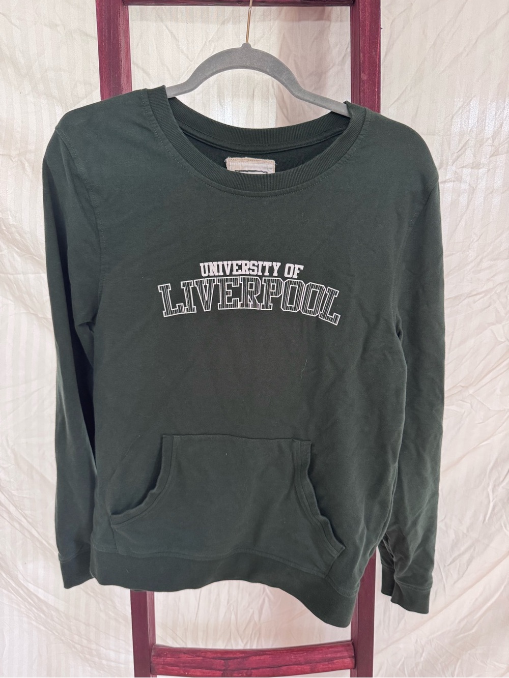 University of Liverpool Green Crewneck Sweatshirt
